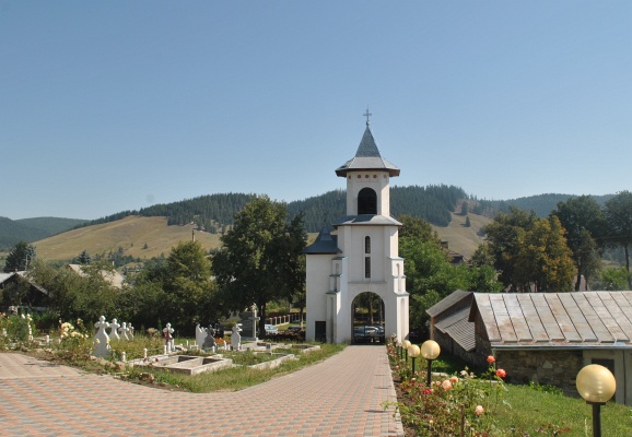 13. Hřbitov v Manastirea Humorului